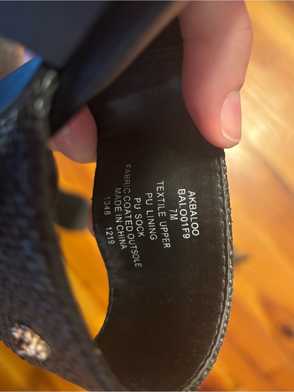 Anne Klein Black Double-Strap Slide Sandals - Picture 5 of 7